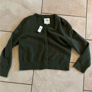 NWT Soft Aerie Green Cardigan Sweater